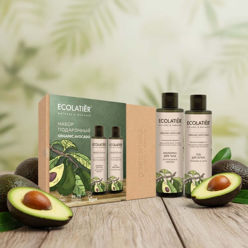 Set of 8 organic avocado gift boxes – Ecolatier