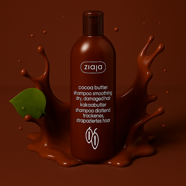 Lot de 6 shampoing réparateur au beurre de cacao 400 ml - Ziaja