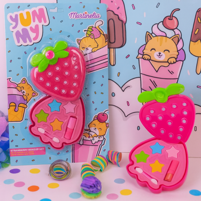 Lot de 3 - Coffret fraise yummy - Martinelia 11110