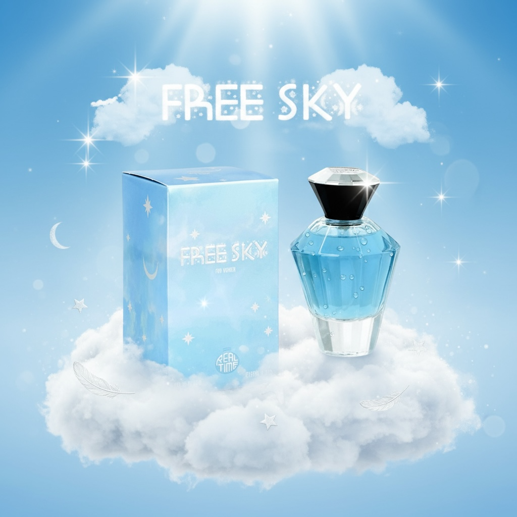 Set of 6 - Free sky 100ml - Real time