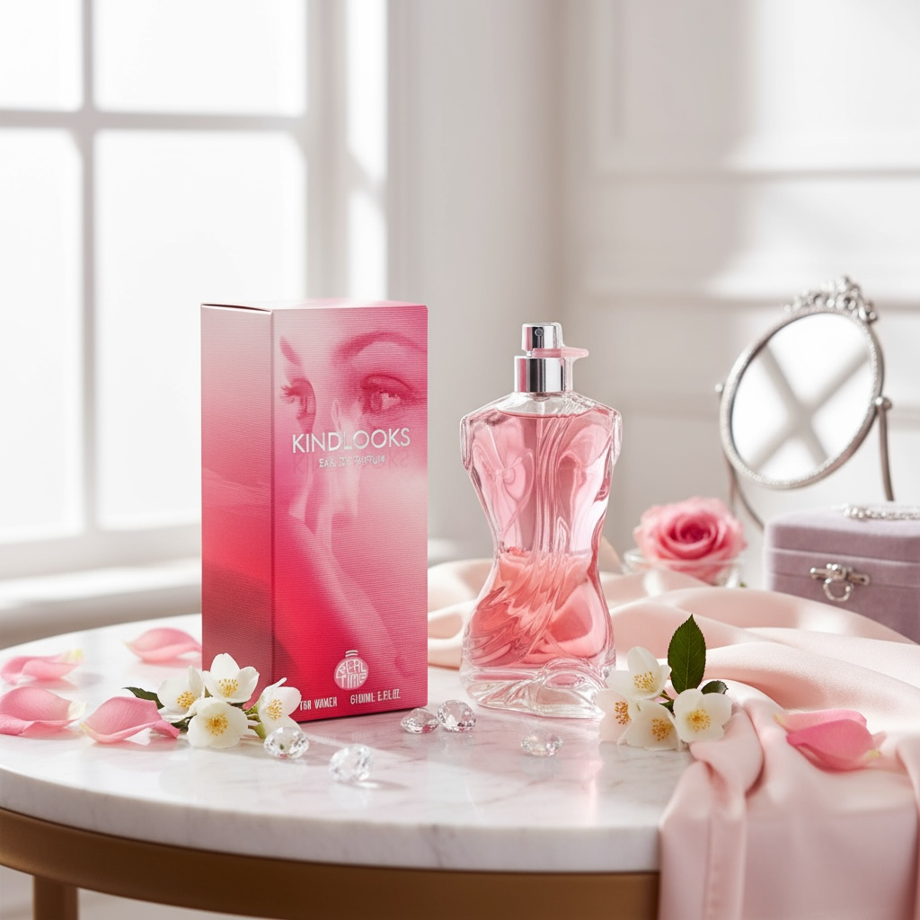 Lot de 6 pièces - Parfum Kind Looks Woman 100ml Pour Femme - Real Time