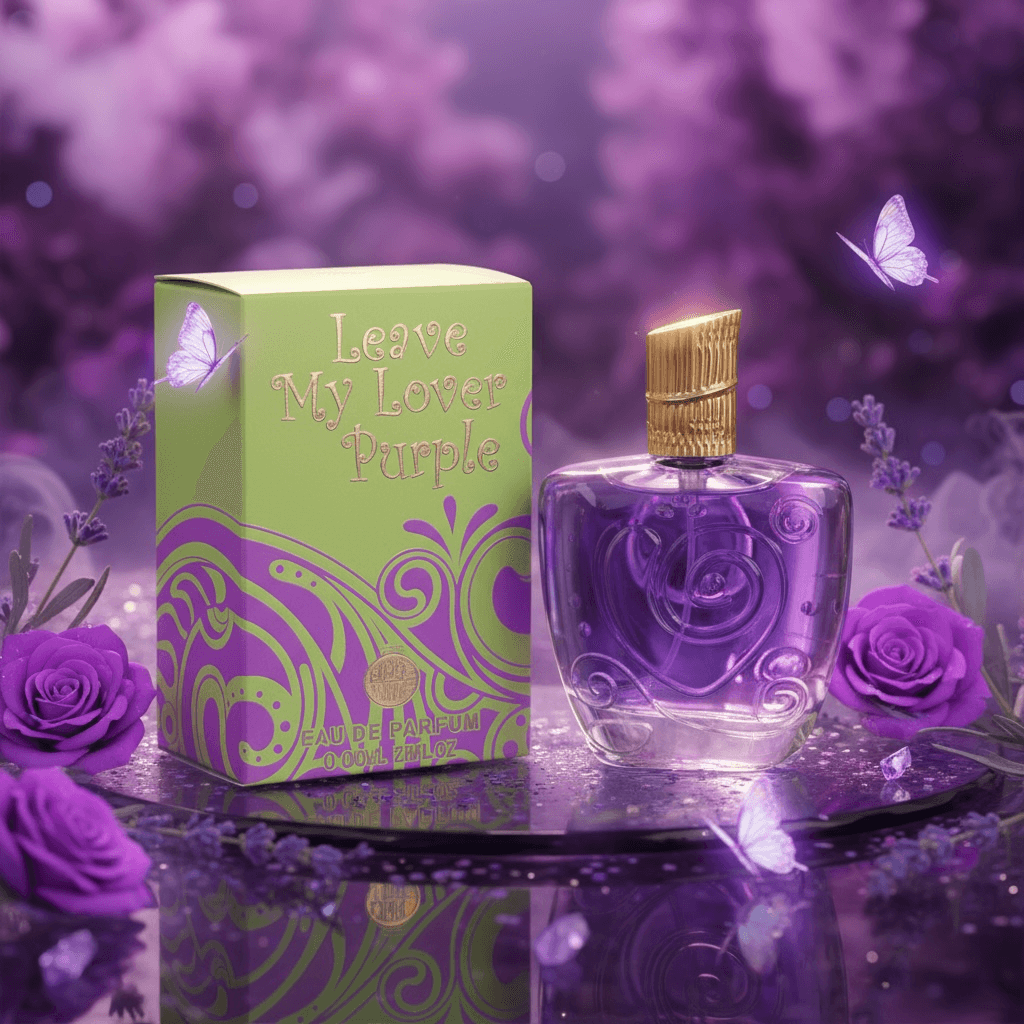 Lot de 6 pièces - Eau de Parfum Leave My Lover Purple 100ml - Real Time