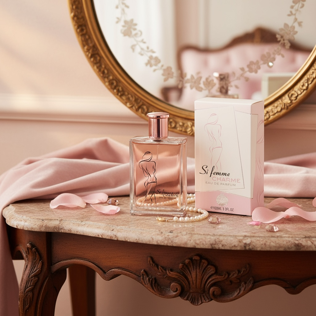 Lot de 6 si femme charme 100ml- Real time