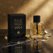 Lot de 6 pièces - Eau de Toilette Fine Gold Pour Homme 100ml - Real Time