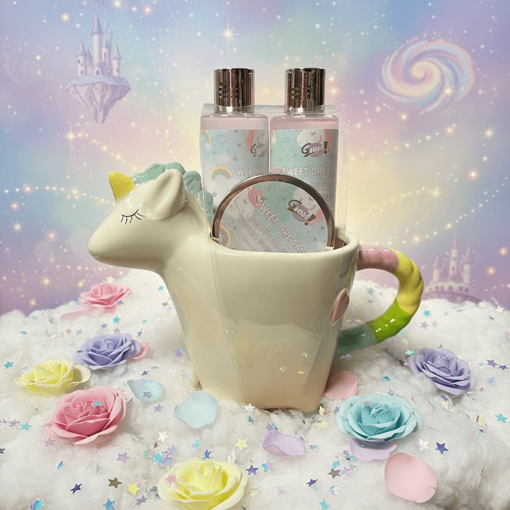 Lot de 3 - Coffret licorne sweet dreams 4 pièces - Gloss !