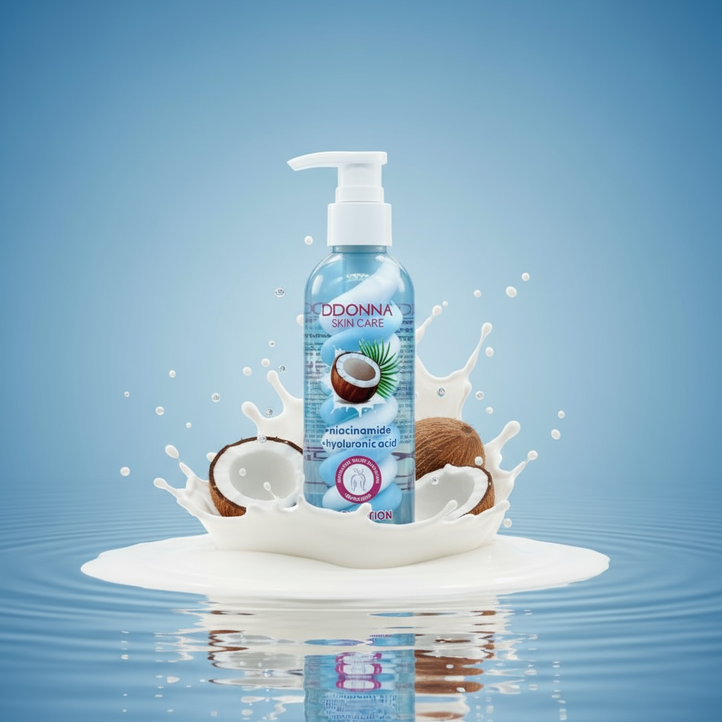 Pack of 12 - Body lotion intense coconut whipped cream - D'donna skin care