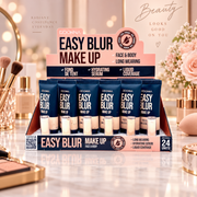 Lot de 24 Pièces - Fond de Teint Easy Blur Make Up – Sérum Hydratant Oil Free – Visage & Corps – D'Donna