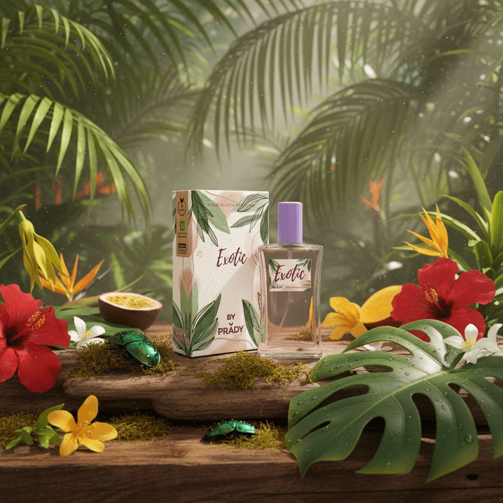 Lot de 6 - Eau de parfum exotic 100ml - Prady