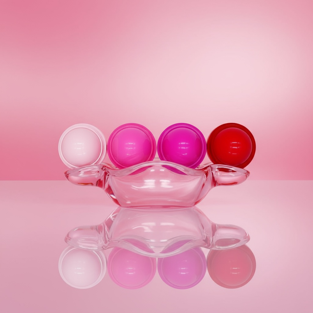 Lot de 24 - Lip balm strawberry - Ddonna