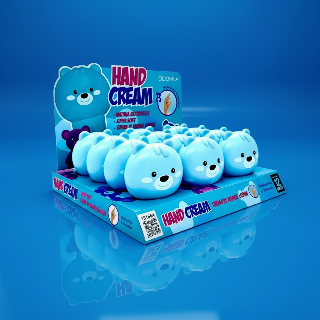 Lot de 12 - Hand cream bear - Ddonna