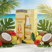 Lot de 12 huile seche scintillante tropical- The fruit company