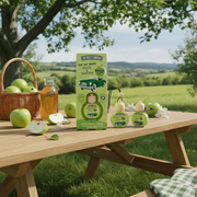 Lot de 14 désodorisant voiture à la pomme 2 options - The fruit company