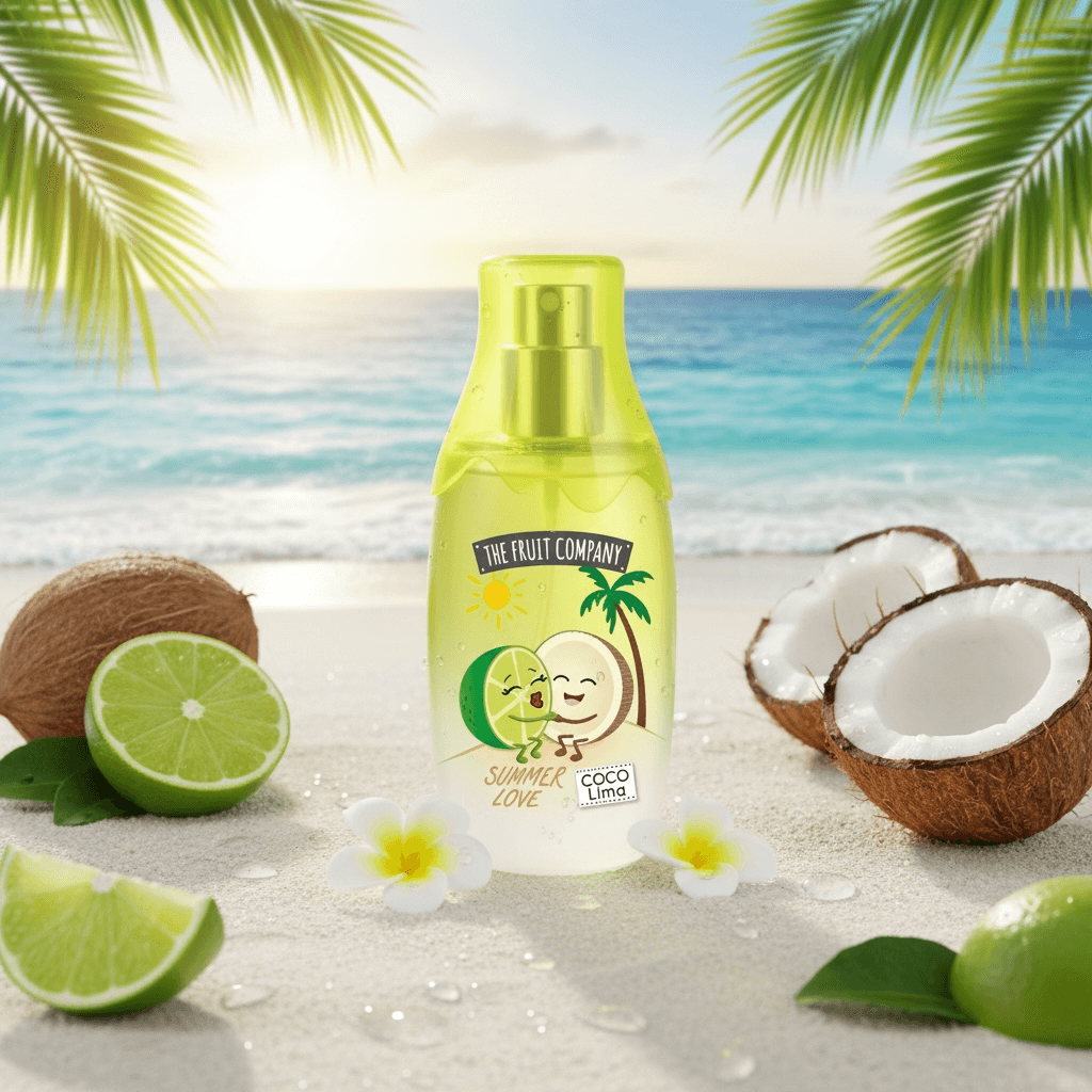 Lot de 6 Pièces - Eau de Toilette Coco Lima 40ml - The Fruit Company