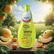 Pack of 8 melon foaming soaps 250ml - The Fruit Company