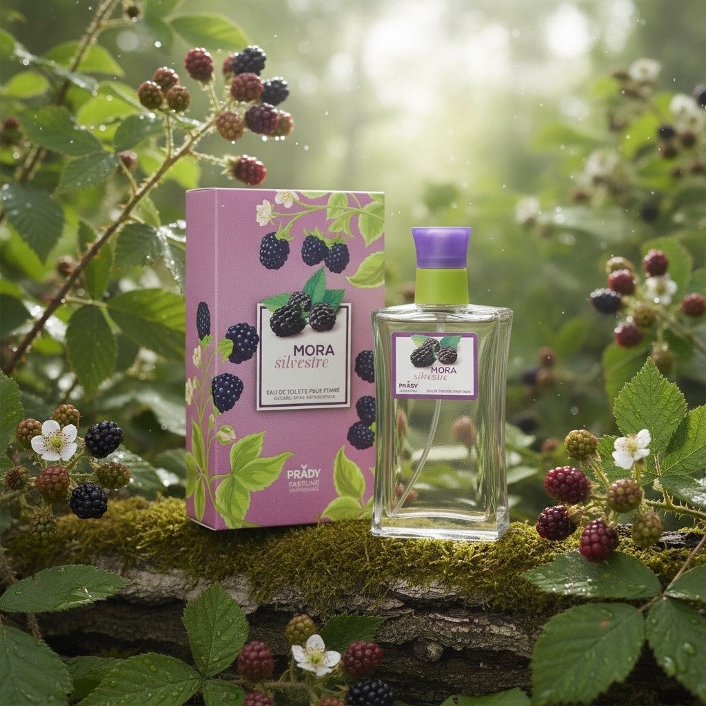 Lot de 6 - Parfum mûre gourmande 90ml - Prady