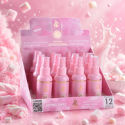 Lot de 12 Pièces - Spray Fixateur de Maquillage Parfum Marshmallow - D'Donna