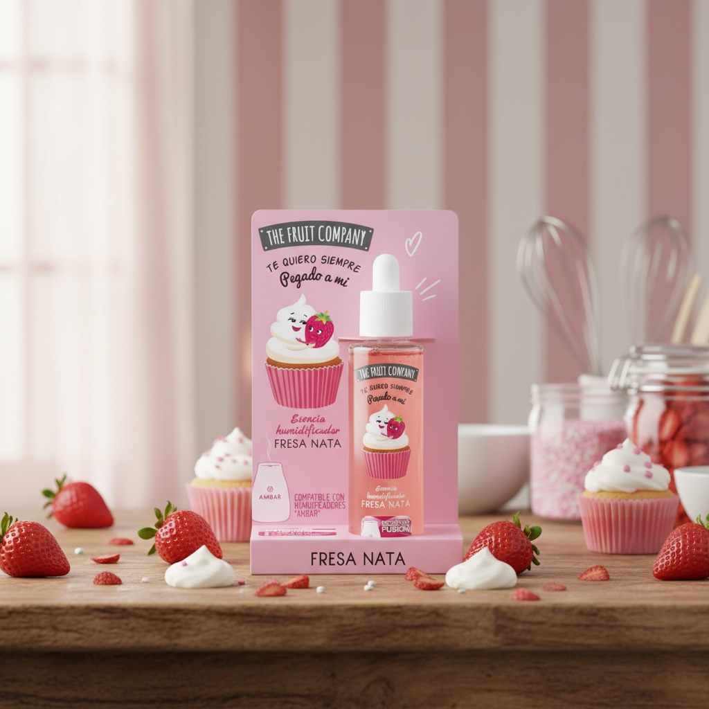 Lot de 2 essence fusion fraise chantilly - The fruit company