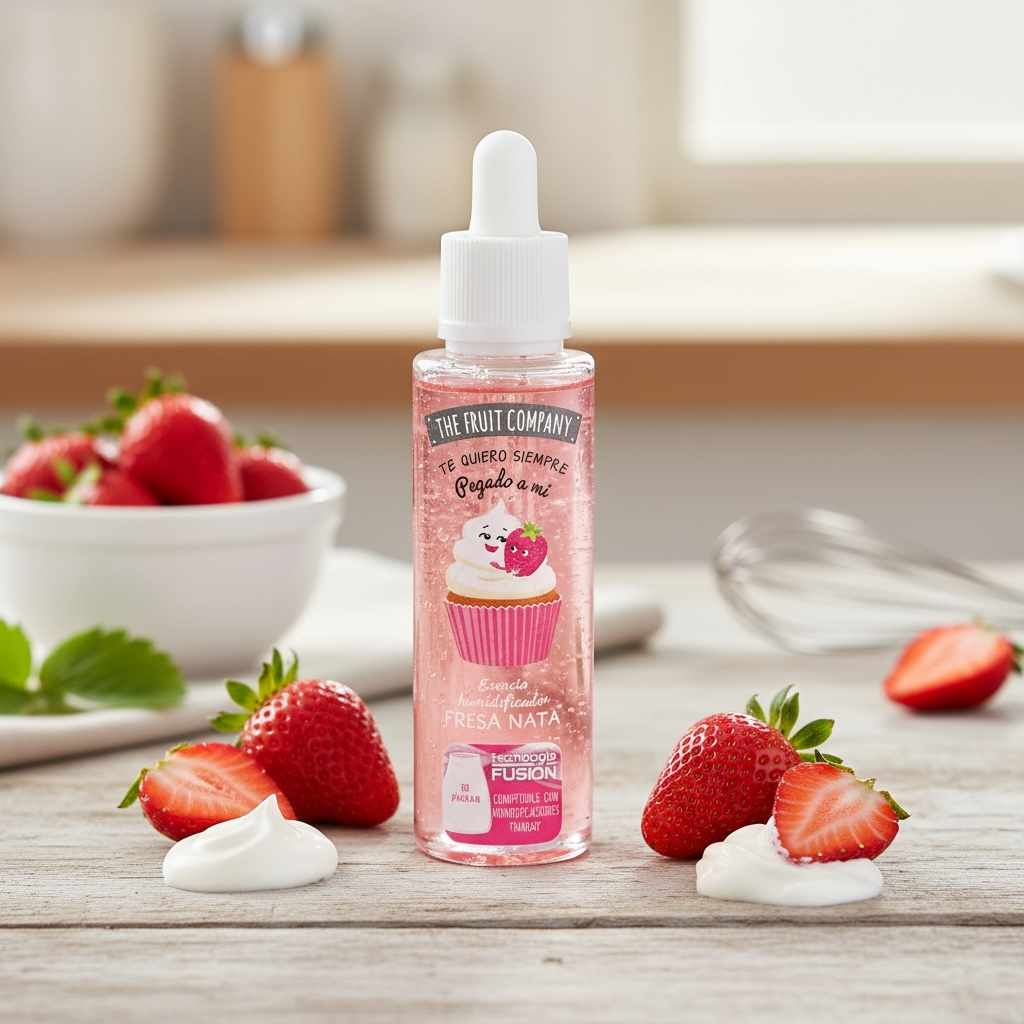 Lot de 2 essence fusion fraise chantilly - The fruit company