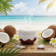 Lot de 8 bougie coco 40H - The fruit company