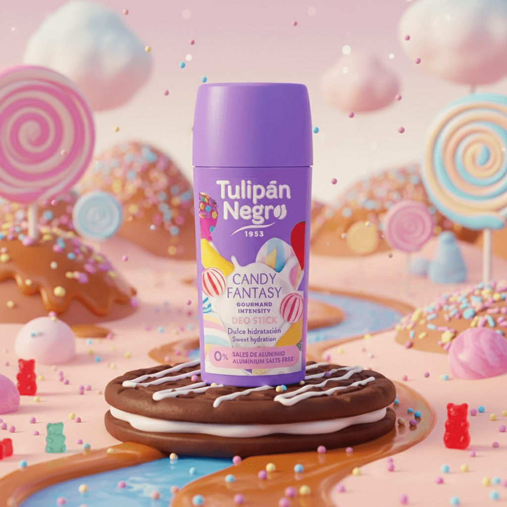 Lot de 6 new deo stick tulipan negro candy fantaisy 60ML