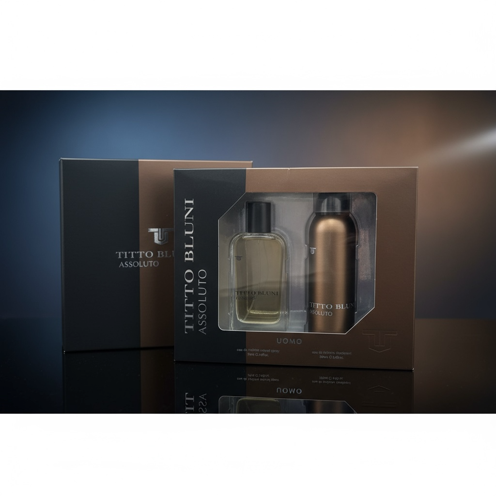 Lot de 3 - Coffret 2 pièces pour homme assoluto - Titto blumi