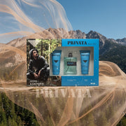 Lot de 1 - Coffret 3 pièces pour homme cèdre & kashmire - Privata