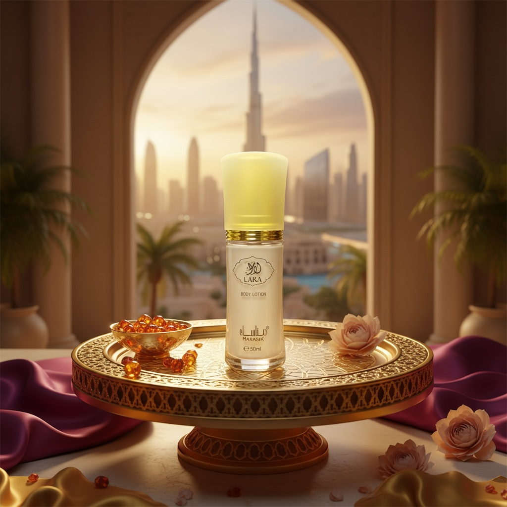 Lot de 6 - Body lotion lara 50ml - Al fakhar perfumes