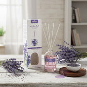 Lot de 6 mikado ambiance lavande 100ML - Prady