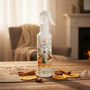 Lot de 6 spray d'ambiance maison tissu et voiture cannelle orange 220ML - Prady
