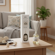 Lot de 6 mikado eliminateur d'odeurs pour salle a manger 100ML - Prady