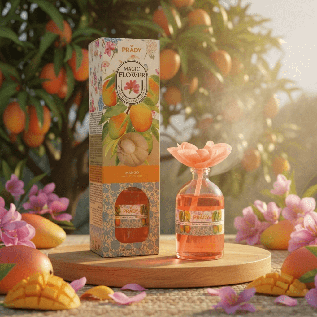 Set of 6 magic mango flowers 100ML - Prady