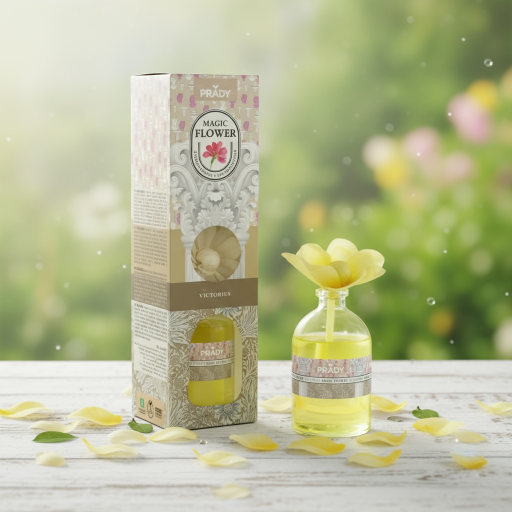 Lot de 6 - Diffuseur magic flower victorius 100ml - Prady