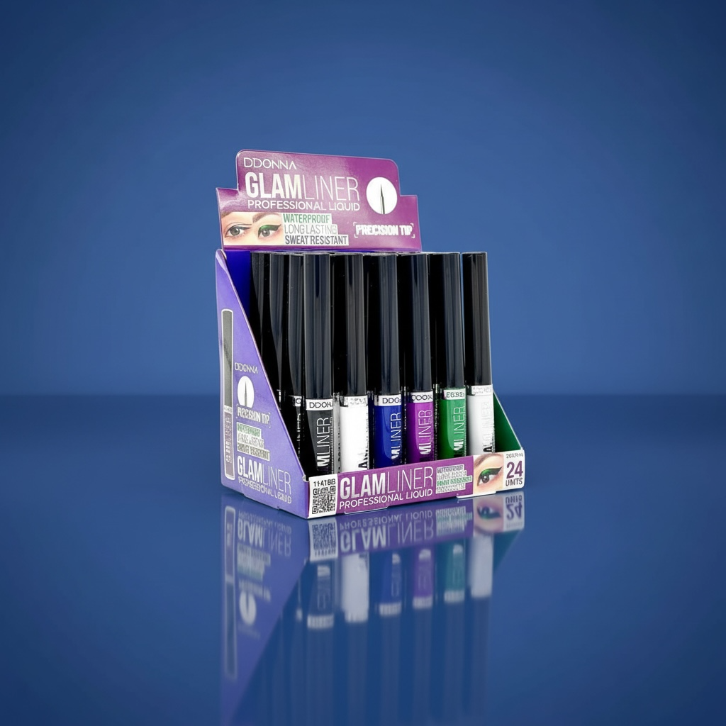 Set of 24 Pieces - Long-Lasting Eyeliner Colors - 11419B - D'donna