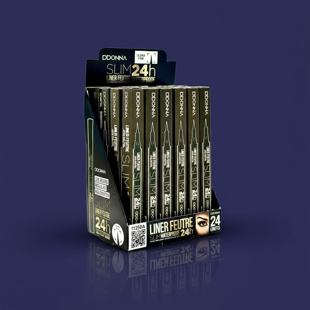 Lot de 24 eyeliner feutre waterproof 11250A