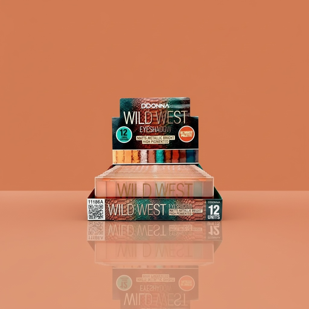 Lot de 12 palette d'donna wildwest 11186A