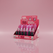 Lot de 24 rouge à lèvres glossy pinup 12103B