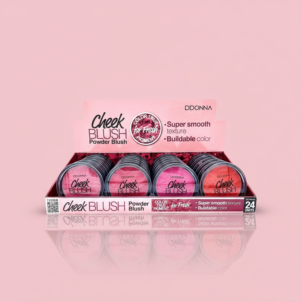 Lot de 24 fard à joues d'donna cheek 13330 b