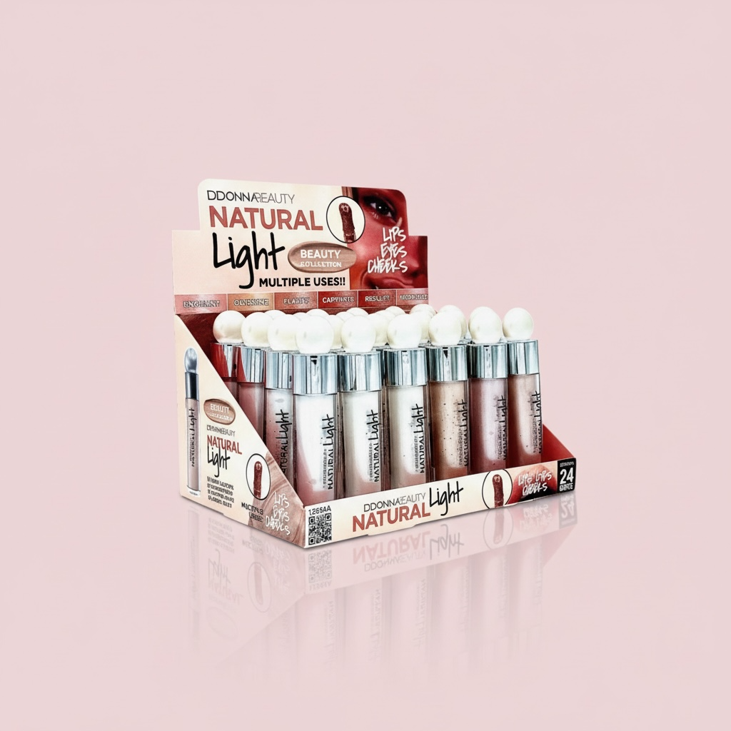 Set of 24 Pieces - Beauty Collection Liquid Highlighter - 13334A - D'Donna