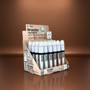 Lot de 24 contouring et highlighter wonder duo ddonna 13119C