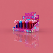 Pack of 24 Pieces - Pops Candy Lip Gloss & Balm - 12289B - D'donna
