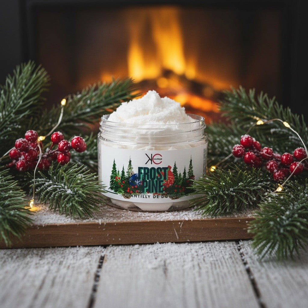 Lot de 6 - Chantilly de douche edition frost pine - Kcosmetique