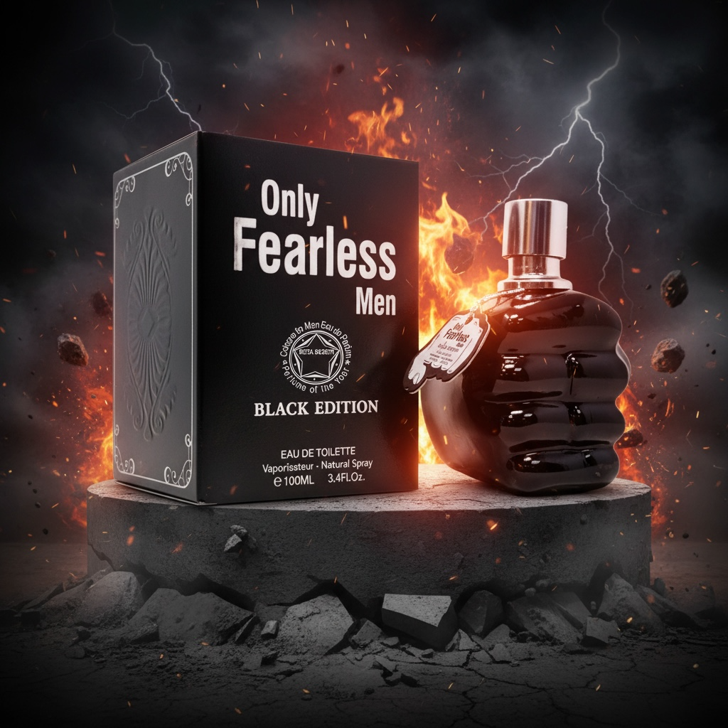 Lot de 6 (2,20 la pièce) - Parfum only fearless men 100ML - Fragrance couture