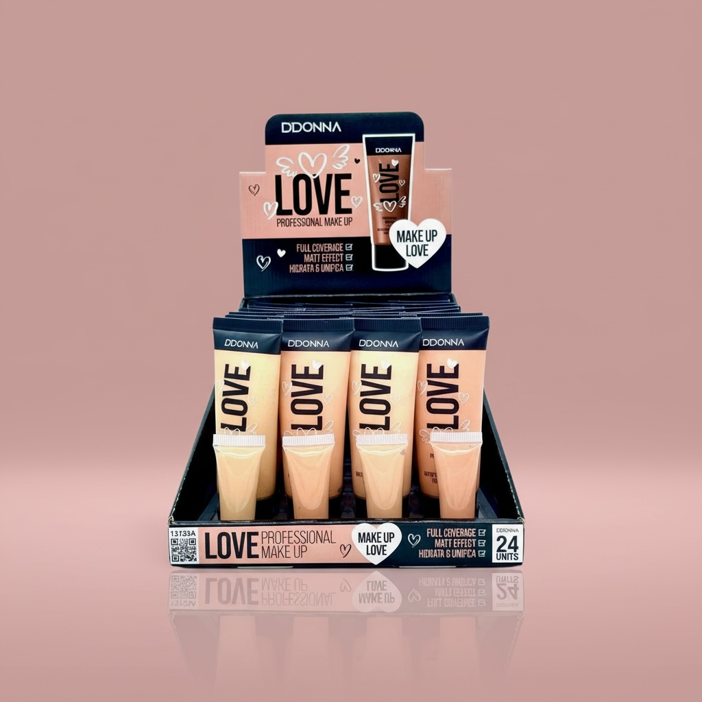 Pack of 24 - Matte Love Foundation - 13133A - D'Donna