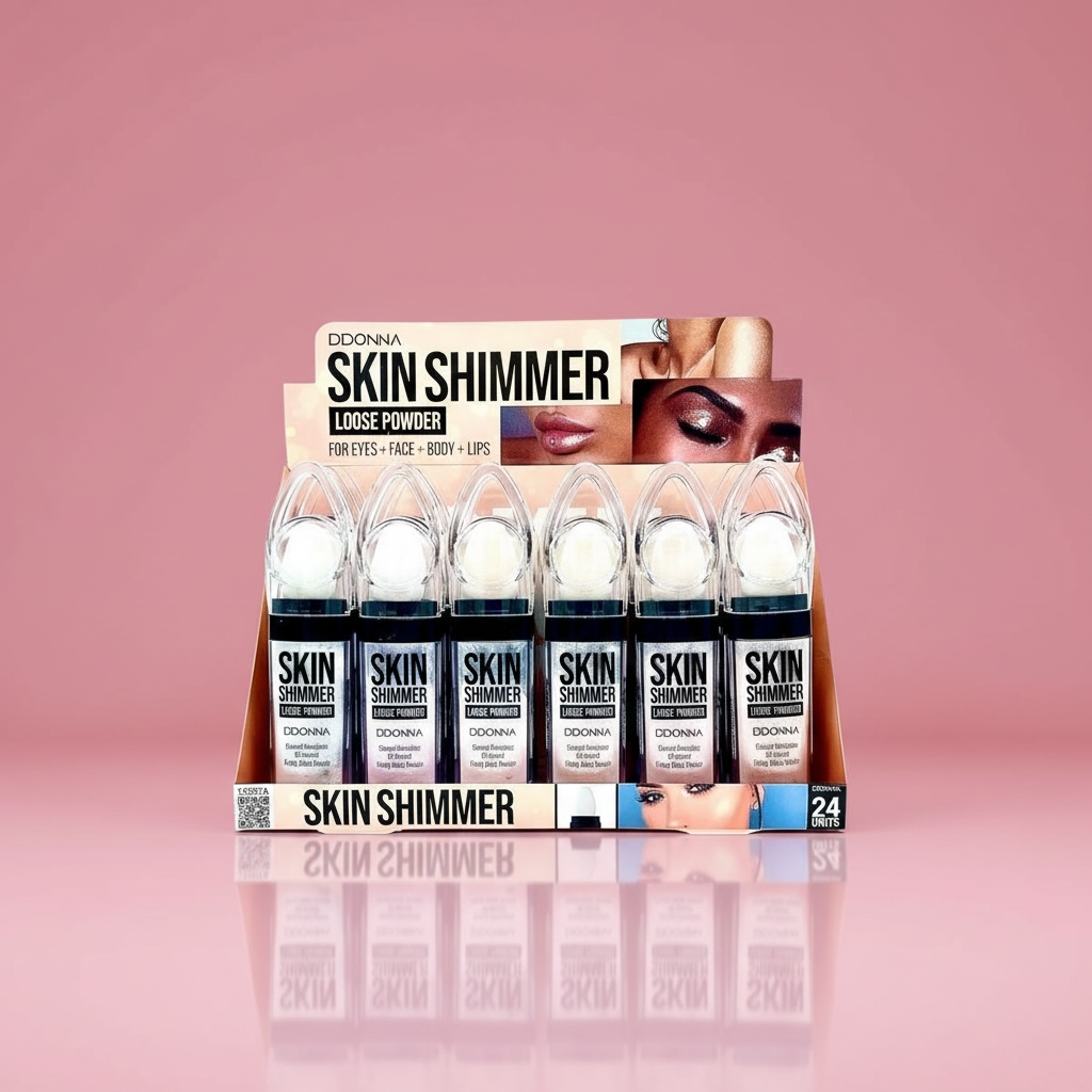 Lot de 24 poudre libre scintillante ddonna 13337A