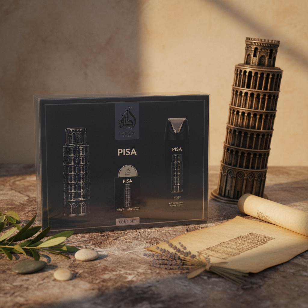Coffret parfum 3 pièces "pisa" - - Lattafa