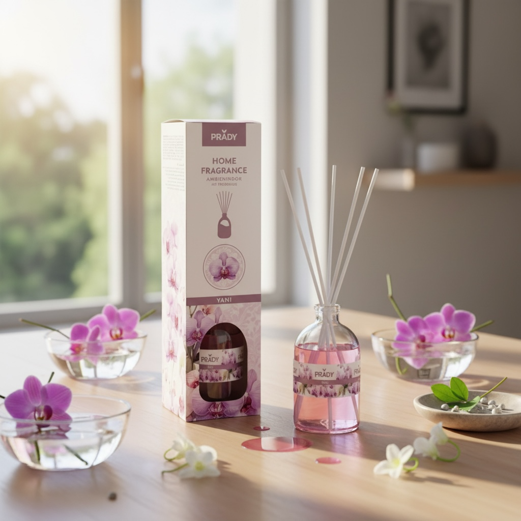 Lot de 6 (1,75 la pièce) - Diffuseur mikado yani 100ml - Prady