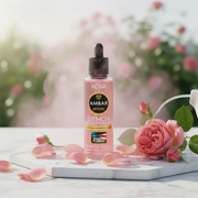 Lot de 4 essence concentré ambar rose