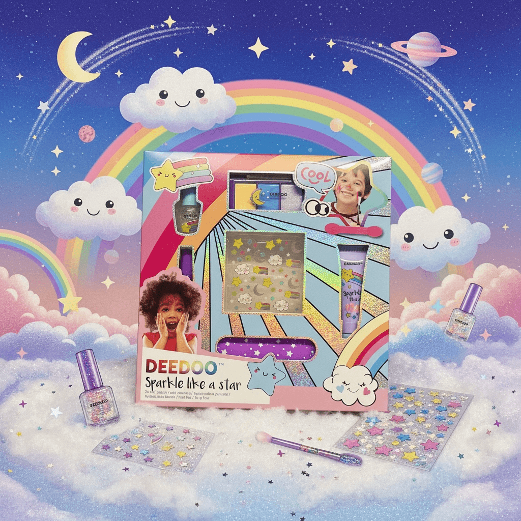 Lot de 6 coffret sparkle like a star - Deedo