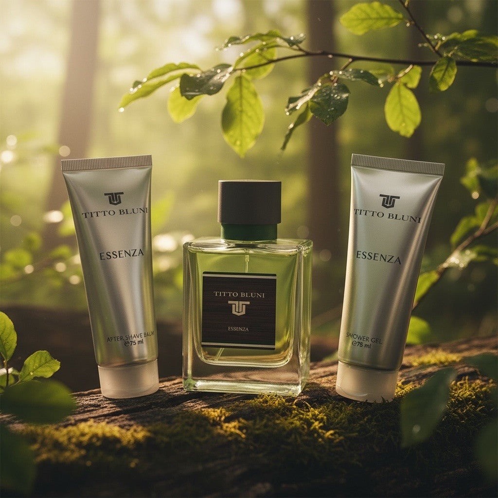 Lot de 3 - Coffret bain pour homme 3 pièces - Titto bluni