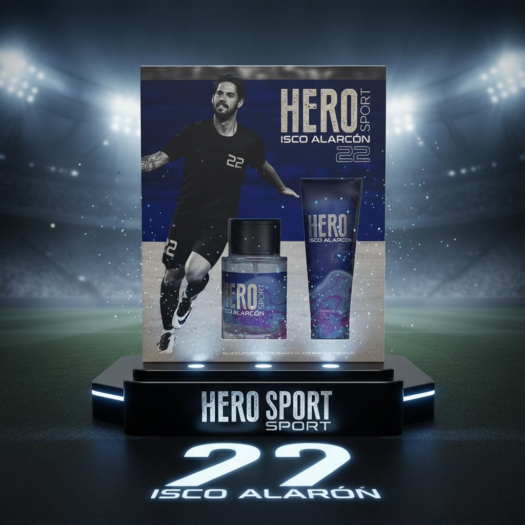 Lot de 2 - Coffret parfum hero sport - Stars fragrances
